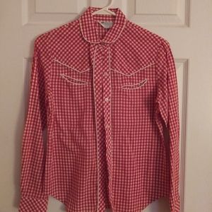 Vintage woman's western blouse